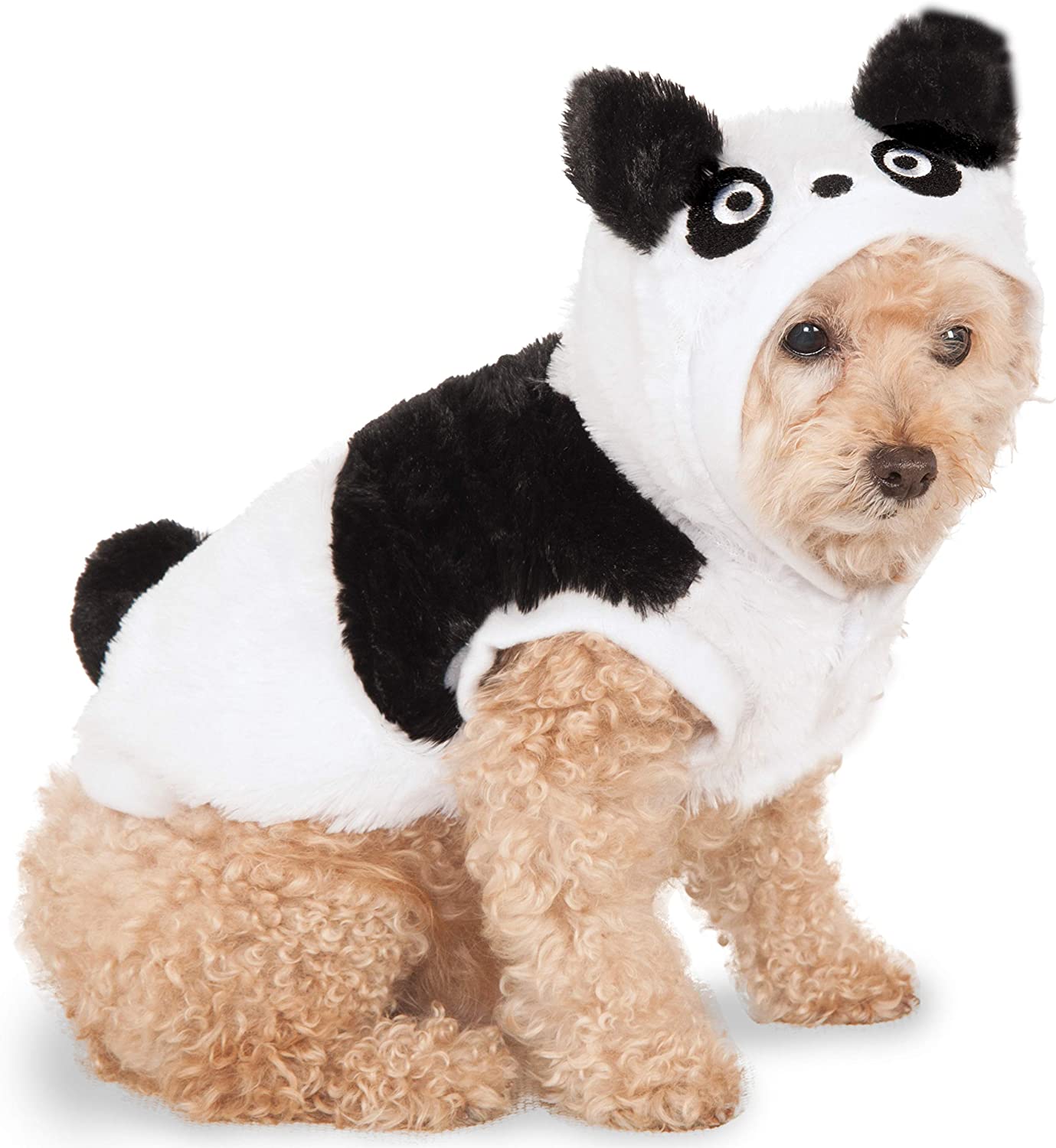 Dog dressed as a panda best sale