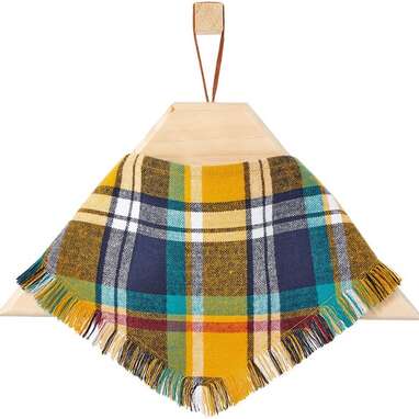 A great shawl for fall: Frisco Plaid Flannel Bandana