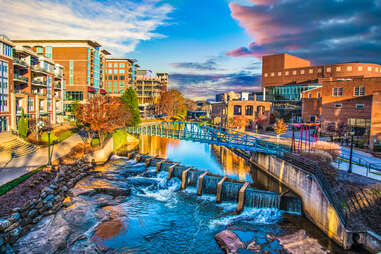 Downtown Greenville, South Carolina