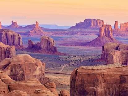 Sunrise in Monument Valley