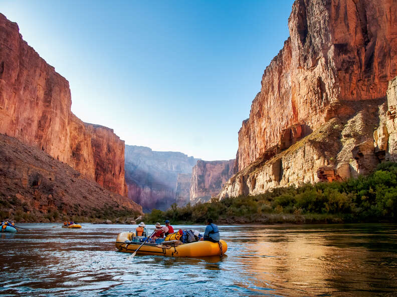 Rafting on The Colorado River