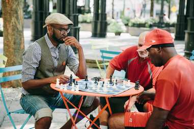 Woodruff Park’s Game Cart