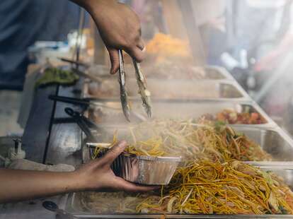 chinese noodle types explained thrillist noodles street food night market chow mein