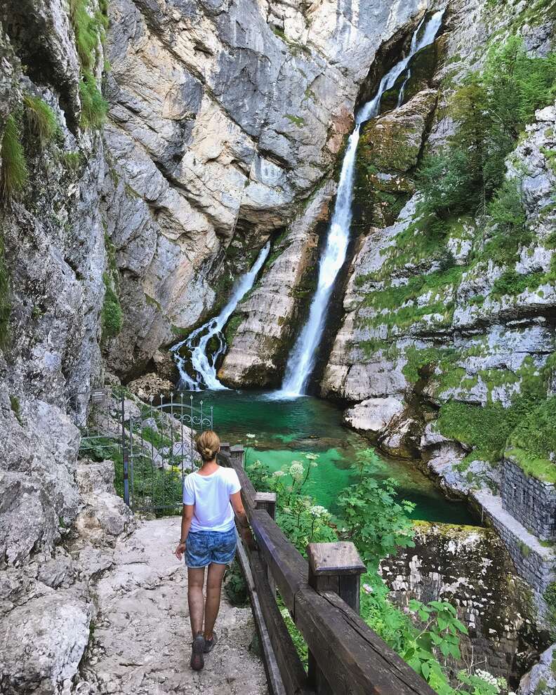 Savica waterfall