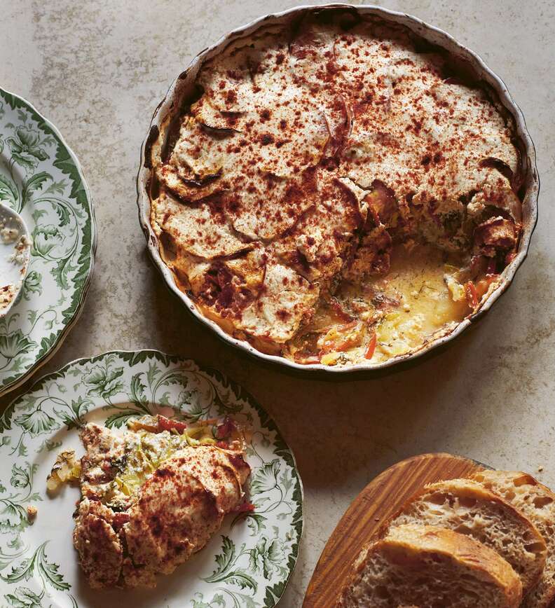 Vegetable Gratin Balkan-Style