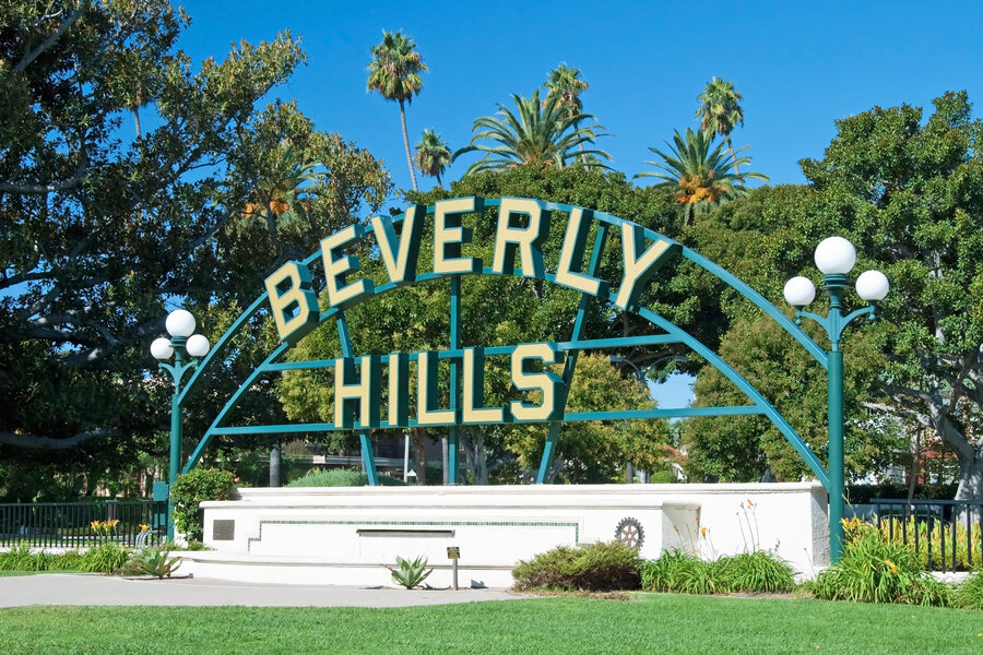 travel - Here is a map of Beverly Hills, California. Check out how