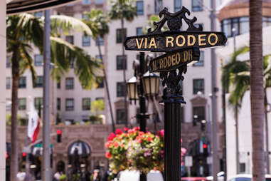 Rodeo drive sign  Stock Photos ~ Creative Market