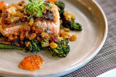 Fish and vegetables at Native