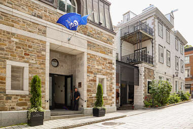 Auberge Saint-Antoine hotel entrance