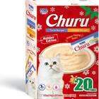 INABA Churu Holiday Variety Pack Grain-Free Lickable Cat Treats