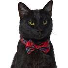 FRISCO Red/Green Plaid Dog & Cat Bow Tie