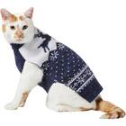 FRISCO Deluxe Marled Fair Isle Reindeer Dog & Cat Sweater