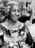 Edna Lewis in the kitchen