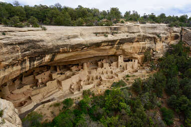 cliff dwelling at Mesa Verde