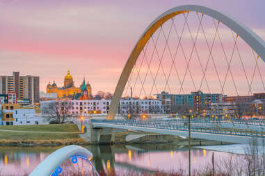 des moines skyline