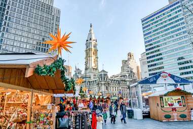 Christmas Village in Philadelphia