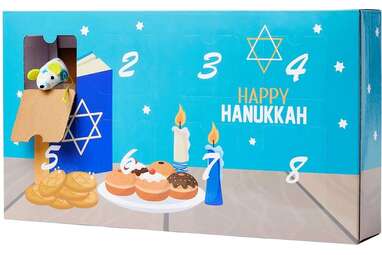 Eight nights of treats: Frisco Holiday 8 Days of Hanukkah Cardboard Calendar with Toys for Cats