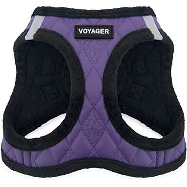A step-in harness that's actually comfortable: Voyager Step-in Plush Dog Harness