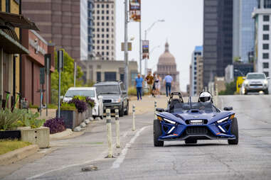 slingshot on the street