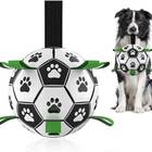 Dog Toy Soccer Ball with Grab Tabs