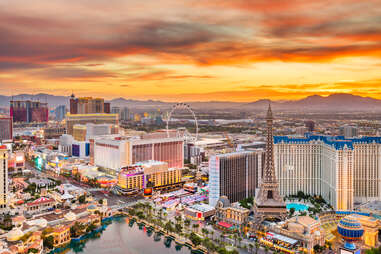 Las Vegas Strip night