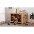 Trinity Accent Table Double Door Furniture Style Dog Crate