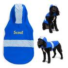 GoTags Water Resistant Personalized Dog Raincoat