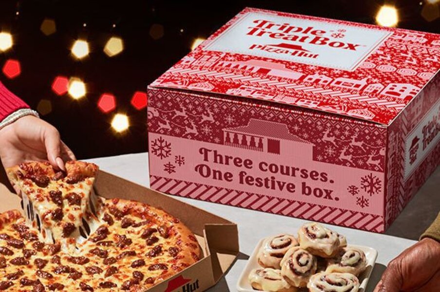 Pizza Hut's Triple Treat Box Is Back And Full Of Pizza