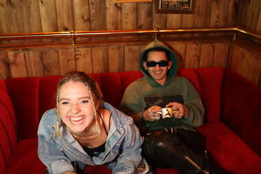 Mario Kart lounge at Chain