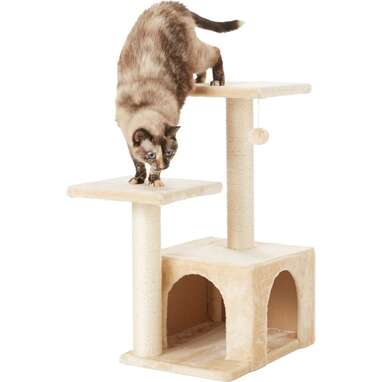 Keep it simple: Frisco 28-inch Faux Fur Cat Tree