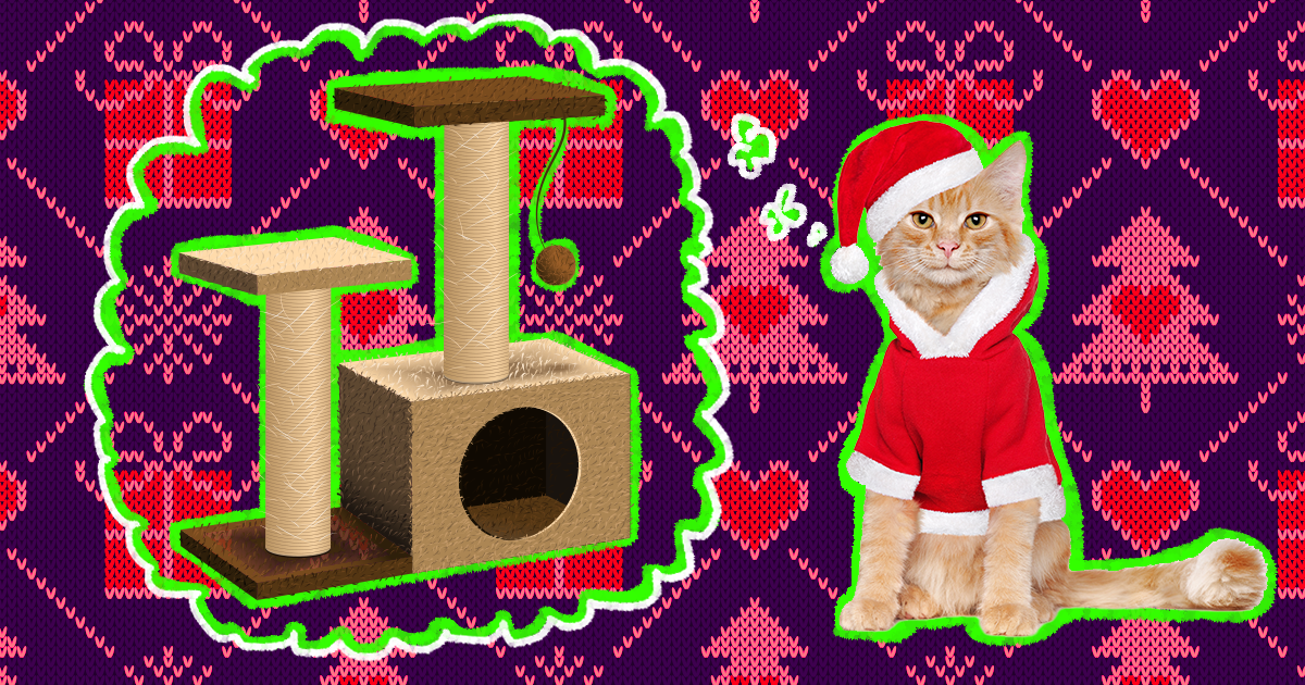 Cat tree black outlet friday