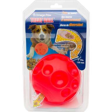 For the chewers: Omega Paw Tricky Treat Ball