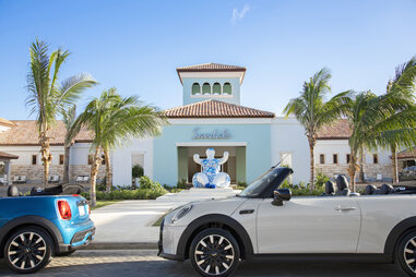 cars at Sandals Royal Curaçao
