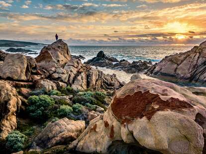Sunset at Canal Rocks