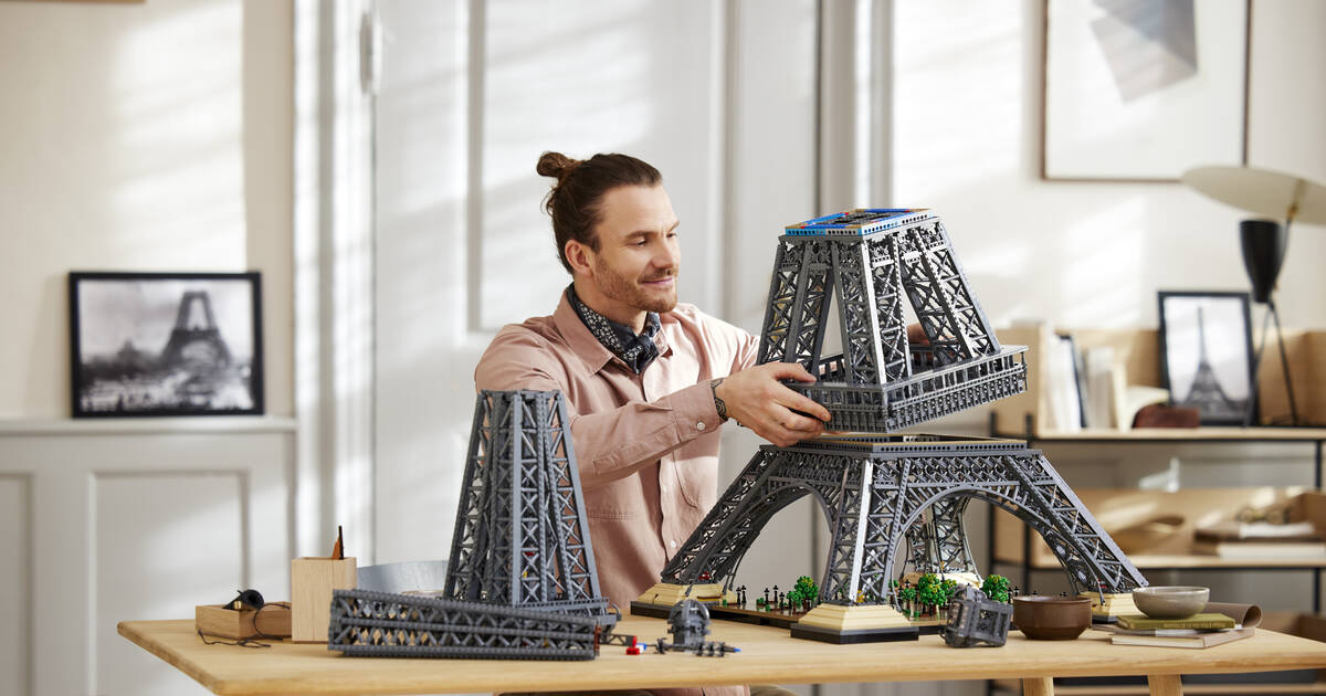 Google Paris Has An Eiffel Tower Made Of LEGO