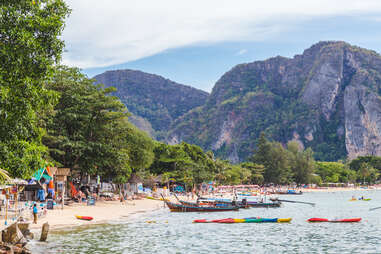Beaches in Ko Phi Phi Island Thailand