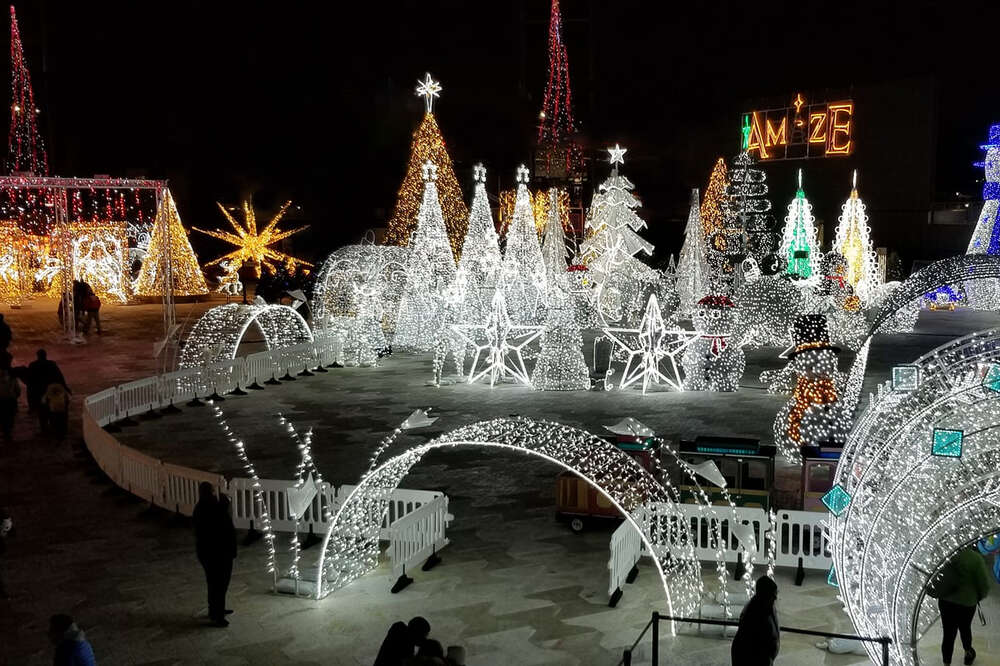 Holiday lights and magic at Brookfield Place, World Trade Center