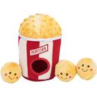 Popcorn Bucket Hide & Seek Plush Dog Toy