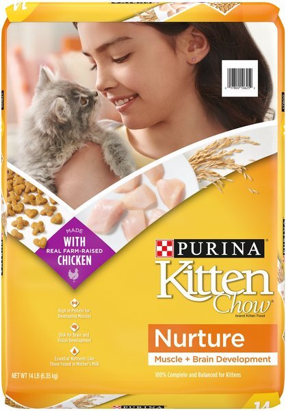 Kitten Chow Nurture Muscle & Brain Development Dry Cat Food