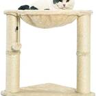 Amazon Basics Cat Condo with Hammock Bed and Scratching Post