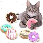 Donut Cat Catnip Toys, 6 pack