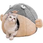Lively Pufferfish Cat House