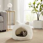 Best Friends by Sheri Meow Hut Covered Cat Bed