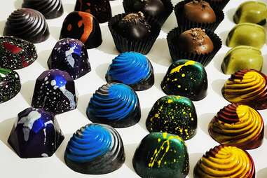 Colorful Truffles From Cao Chocolates