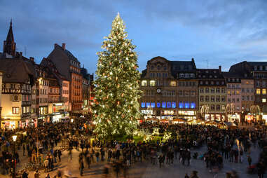 Strasbourg Capitale de Noël Christmas tree