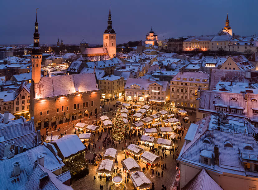 Tallinn Christmas Market, Estonia