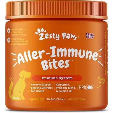 Zesty Paws Allergy Immune Supplement for Dogs