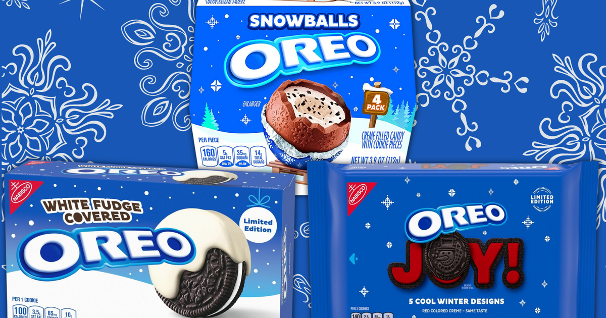 Oreo 2022 Holiday Lineup Snowballs and Flavors - Thrillist