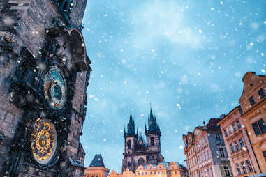 prague winter