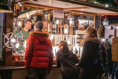 food stand christmas market